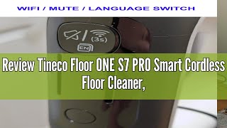 Review Tineco Floor ONE S7 PRO Smart Cordless Floor Cleaner Wet Dry Vacuum Cleaner amp Mop for Hard F [upl. by Iretak841]