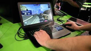 Razer Blade 17  Hands on CES 2012 [upl. by Kariotta]