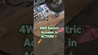 Testing 4WD actuator with vehicle off [upl. by Ocinemod]