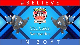 Rampardos  Reg F VGC Guide by 3x Regional Champion [upl. by Layne]