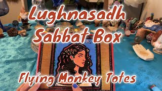 Lughnasadh Sabbat Box  Flying Monkey Totes  2024 [upl. by Ahsieyn]