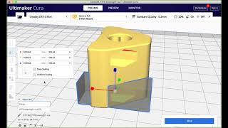 Using Support Blockers in Cura [upl. by Jake]