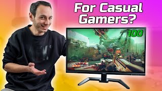 A Cheap 1440p Gaming Monitor iiyama GB2745QSUB1 review 100Hz IPS [upl. by Ahsiek]