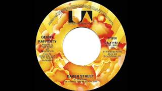 1978 HITS ARCHIVE Baker Street  Gerry Rafferty a 1 recordstereo 45 single version [upl. by Marlena382]