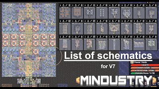 0191 MINDUSTRY Serpulo  List of Schematics for v7 [upl. by Nagaer]