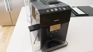 Siemens EQ500 integral Kaffeevollautomat – Welche Milch für Milchschaum [upl. by Gayle]