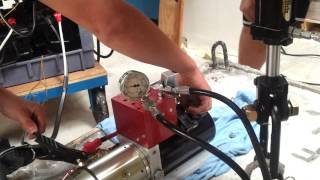 Counterbalance Valve Test [upl. by Isla]