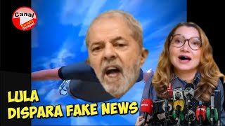 LULA DISPARA FAKE NEWS  SÁTIRA [upl. by Karlotte240]