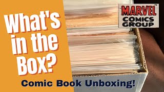 Unboxing Comics 178  A Mostly Marvel Unboxing covering Silver Bronze Copper and Chrome Ages [upl. by Wilfred]