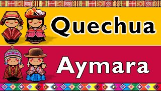 QUECHUA amp AYMARA LANGUAGES [upl. by Theall]