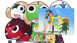 Keroro Opening Multilanguage Comparison [upl. by Paluas190]