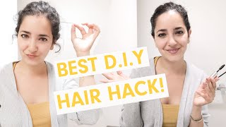 How to Control Baby Hairs  Hair finishing Stick DIY [upl. by Jar467]