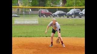 Stephanie Reinhardt Softball Video [upl. by Yelekreb]