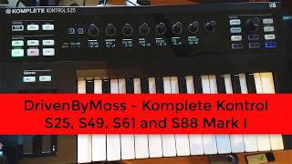 DrivenByMoss now supports Native Instruments Komplete Kontrol mk I S25 S49 S61 S88 [upl. by Anauqed]