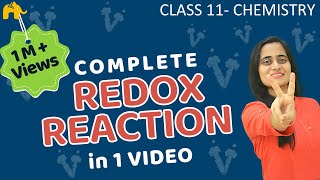 Redox Reactions Class 11  Chemistry Complete Chapter [upl. by Ivad]