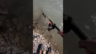 I found a brand new fishing combo in the RIVER👀 fishing shorts [upl. by Doownyl]