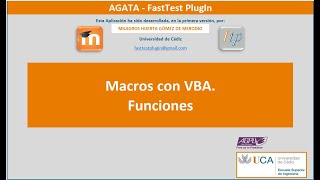 54  Macros con VBA  Funciones Personalizadas [upl. by Schenck326]