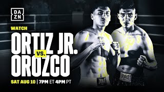 Ortiz Jr vs Orozco Undercard [upl. by Adnamor]