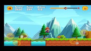 Super Mario Game  Bino Go Game Android Mobile Game viralvideo [upl. by Ardnasyl]