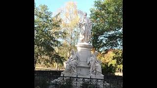 Tiergarten Park amp ​​Goethe Monument Berlin [upl. by Lotte]