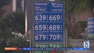 Gas prices soar across Southern California [upl. by Nirrej]