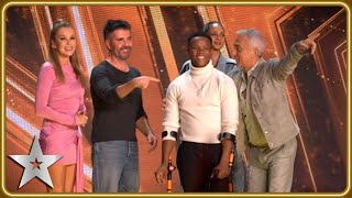 INSPIRATIONAL dancer Musa Motha gets FIRST EVER GROUP GOLDEN BUZZER  Auditions  BGT 2023 [upl. by Ahtnams547]