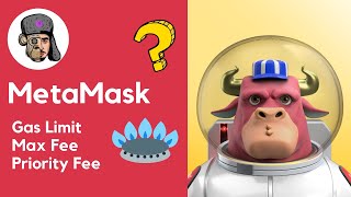 MetaMask Gas limit Gas fee Explained NFT Example [upl. by Nylekcaj]