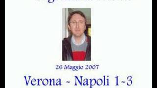 VeronaNapoli 13 Radiocronaca di Raffaele Auriemma [upl. by Maite]