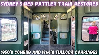 Abandoned Oz  A Look in a Restored Sydney Red Rattler Train [upl. by Oirad]