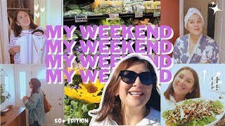 Weekend Vlog  Shopping  Grocery Haul  Skincare Routine  50edition [upl. by Ittak962]