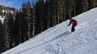 Vail New Years Day 2024 Game Creek Bowl Ski Colorado 112024 [upl. by Florina]