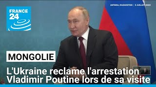 Poutine attendu en Mongolie  la CPI et Kiev réclament son arrestation le Kremlin serein [upl. by Rodger]