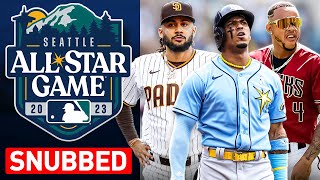 2023 MLB All Star Game BIGGEST SNUBS [upl. by Luanni186]