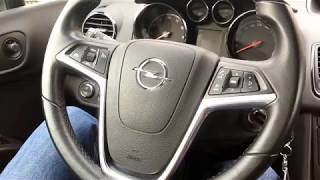 How to correctly adjust your steering wheel Opel Vauxhall Meriva B [upl. by Steddman585]