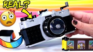 Now you can take pictures of your lego with LEGO Or not Retro camera build amp review [upl. by Neysa]