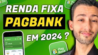 PAGBANK  COMO FUNCIONA OS CDB  RENDA FIXA [upl. by Nilek879]