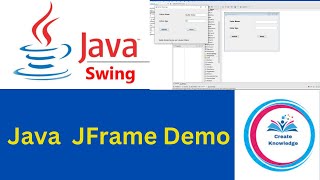 Java Swing in Eclipse Install Window Builder Demo Project Demo JFrame [upl. by Shugart38]