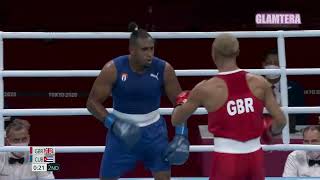 Arlen Lopez CUB vs Benjamin Whittaker GBR  2020 Olympics HIGHLIGHTS [upl. by Nyltac682]