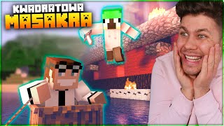 PO TEJ AKCJI BĘDZIE WOJNA groził mi  Minecraft Kwadratowa Masakra 1 [upl. by Hsiri]