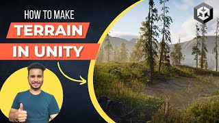 How to make Terrain in Unity 3D  Unity Game Development Tutorial 2024 [upl. by Conger]