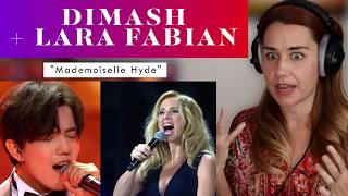 Dimash Kudaibergen  Lara Fabian quotMademoiselle Hydequot REACTION amp ANALYSIS by vocal coachopera singer [upl. by Aisile]