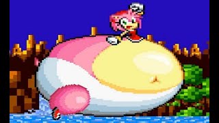 Bottom Heavy Amy Rose Sonic Fangame shorts [upl. by Anohsal754]