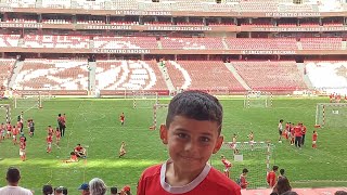 16° Encontro Nacional das Escolas de Futebol Benfica no Estádio da Luz [upl. by Silbahc]