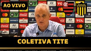 COLETIVA TITE AO VIVO  FLAMENGO X PEÑAROL DIRETO DO CAMPEÓN DEL SIGLO  COPA LIBERTADORES 2024 [upl. by Ardisi]