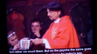 Father Sudac removing a spell 1MOV [upl. by Fairfax478]