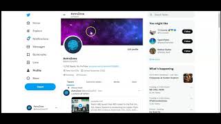 AstroZone How To Find My Twitter [upl. by Teage]