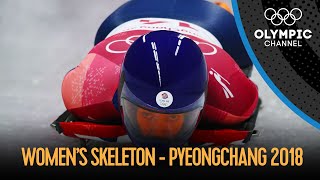 Womens Skeleton  Final Run  PyeongChang 2018 Replays [upl. by Taggart140]