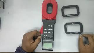 NISHTHAINSTRUMENTS NISHTHAINC MEASUREMENTZONE METRAVI  CLAMP RESISTANCE METER CET03 [upl. by Aihsercal]