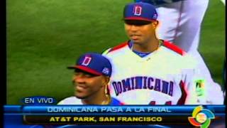 Dominicana se desquita ante Holanda y avanza a la Final del WBC [upl. by Akkina]