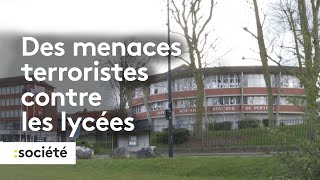 Hauts de France  des menaces terroristes envoyées sur les téléphones de lycéens [upl. by Aihk207]